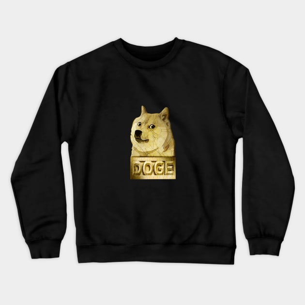 Monumental DOGE Crewneck Sweatshirt by LunarLanding